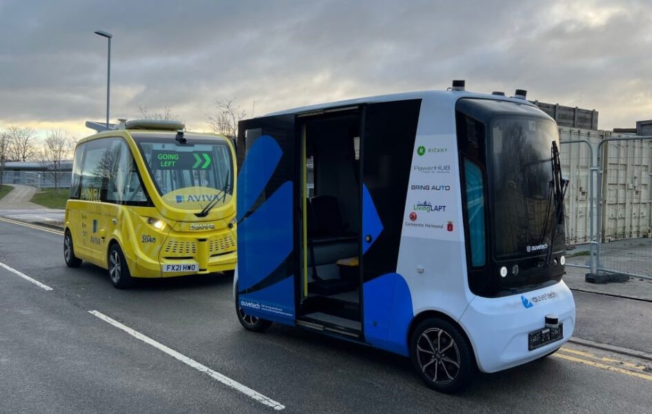 Harwell’s autonomous bus service doubles in size - Harwell Campus